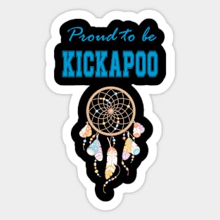 Native American Kickapoo Dreamcatcher 50 Sticker